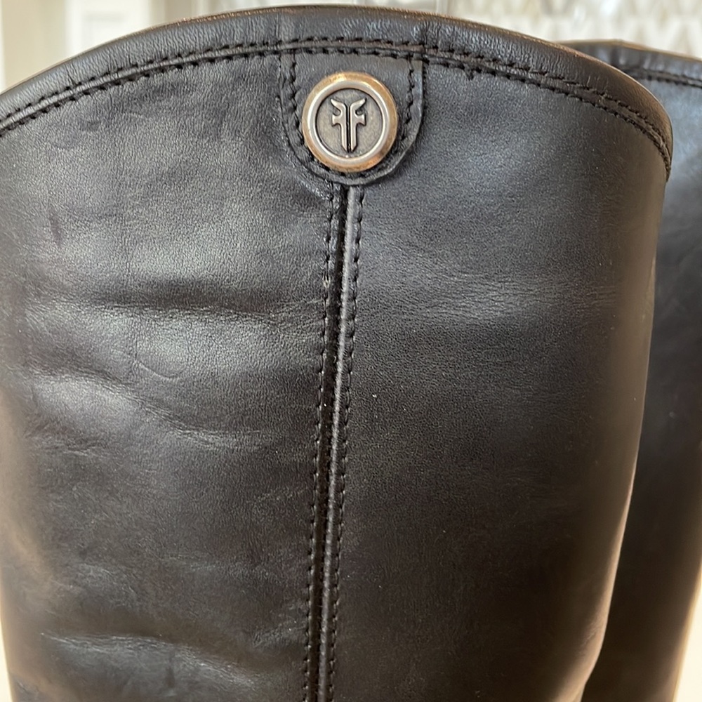 Frye Black Heeled Boots - Picture 3 of 15